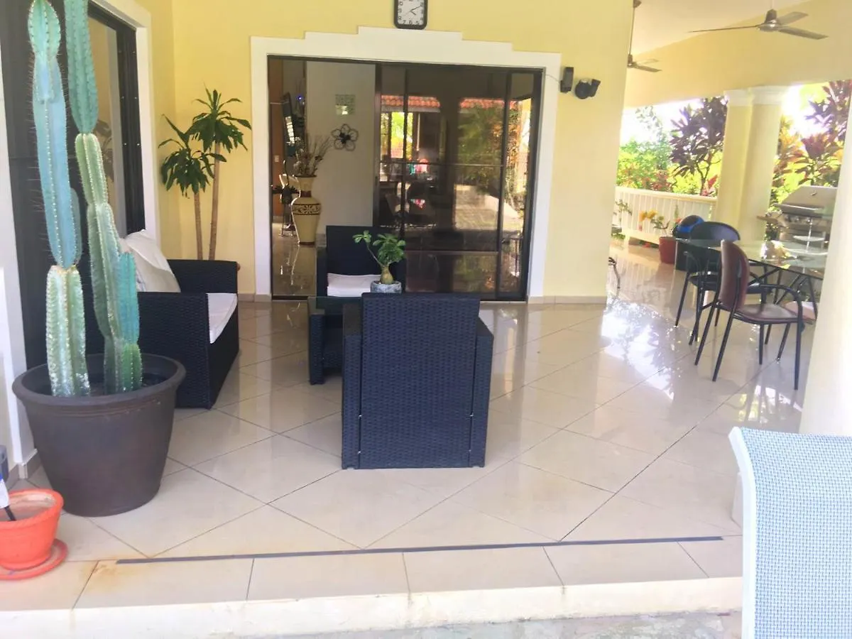 Elegant Villa With Sea View In Sosua | Private Pool